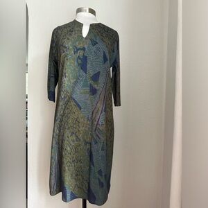 Multi Color Wool Dress